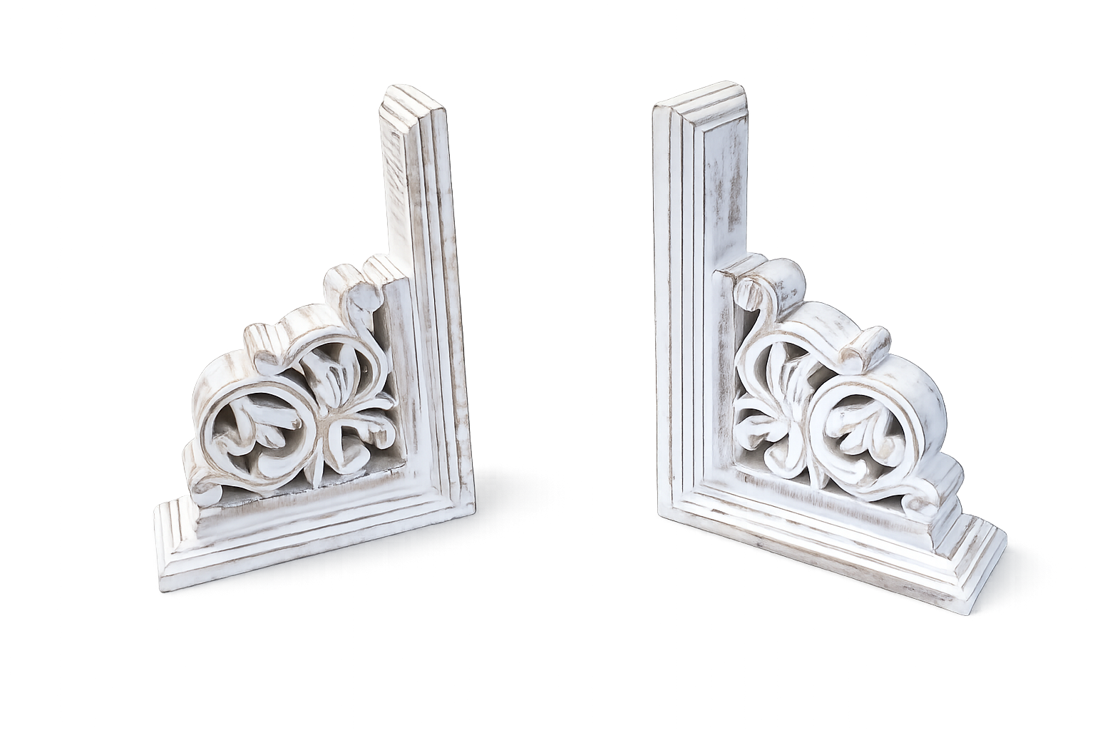 Aravé bookend — mango wood ELANORA Dubai luxury bookend