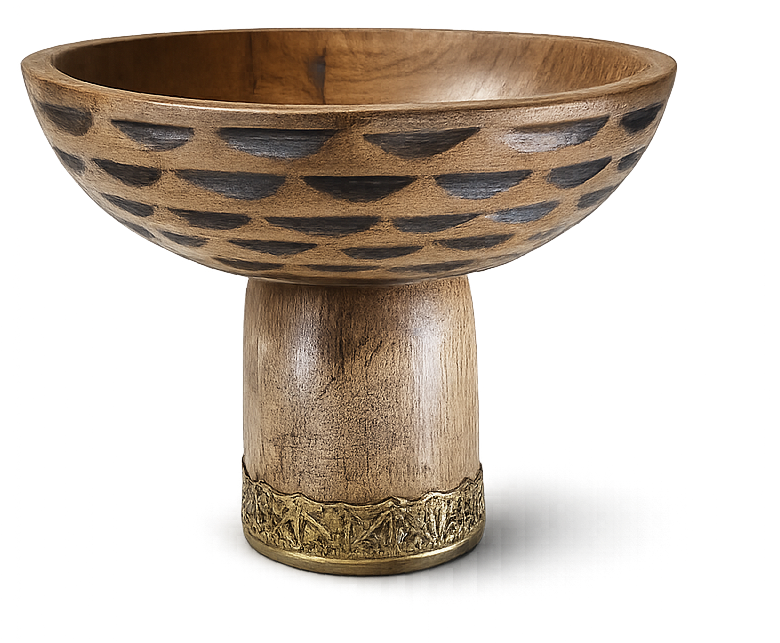 Arghya pedestal bowl — ELANORA