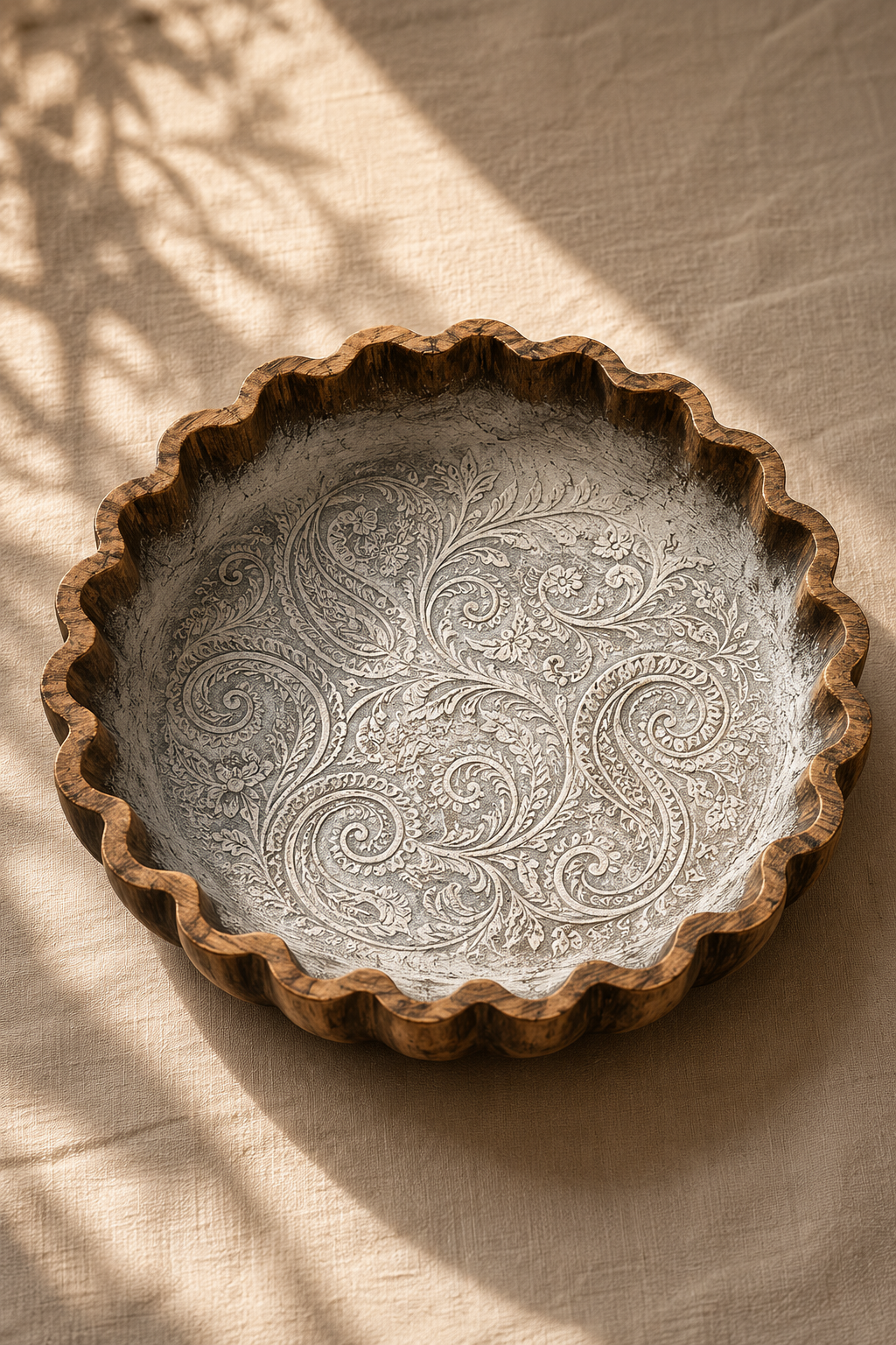 Alankara bowl — ELANORA handcrafted mango wood