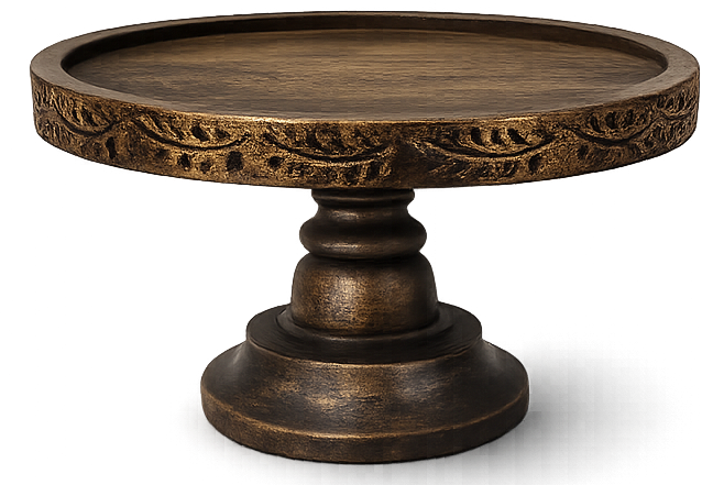 Arpita Kasturi Finish cake stand by ELANORA