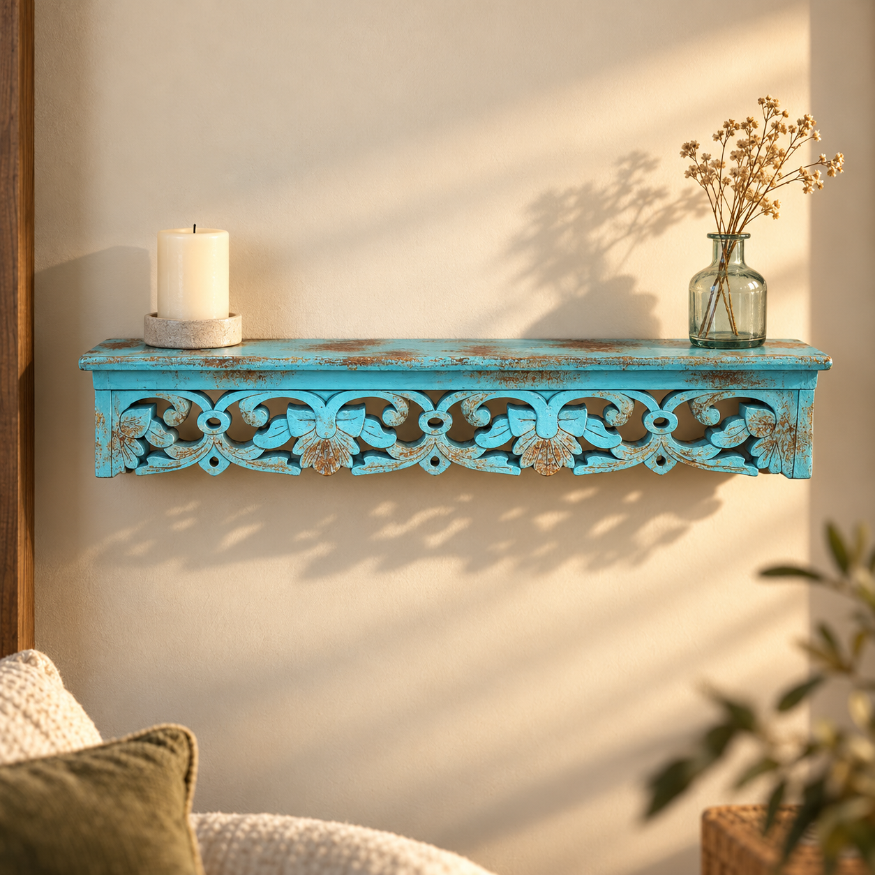 Azure Vine Rust Patina in a luxury Dubai home