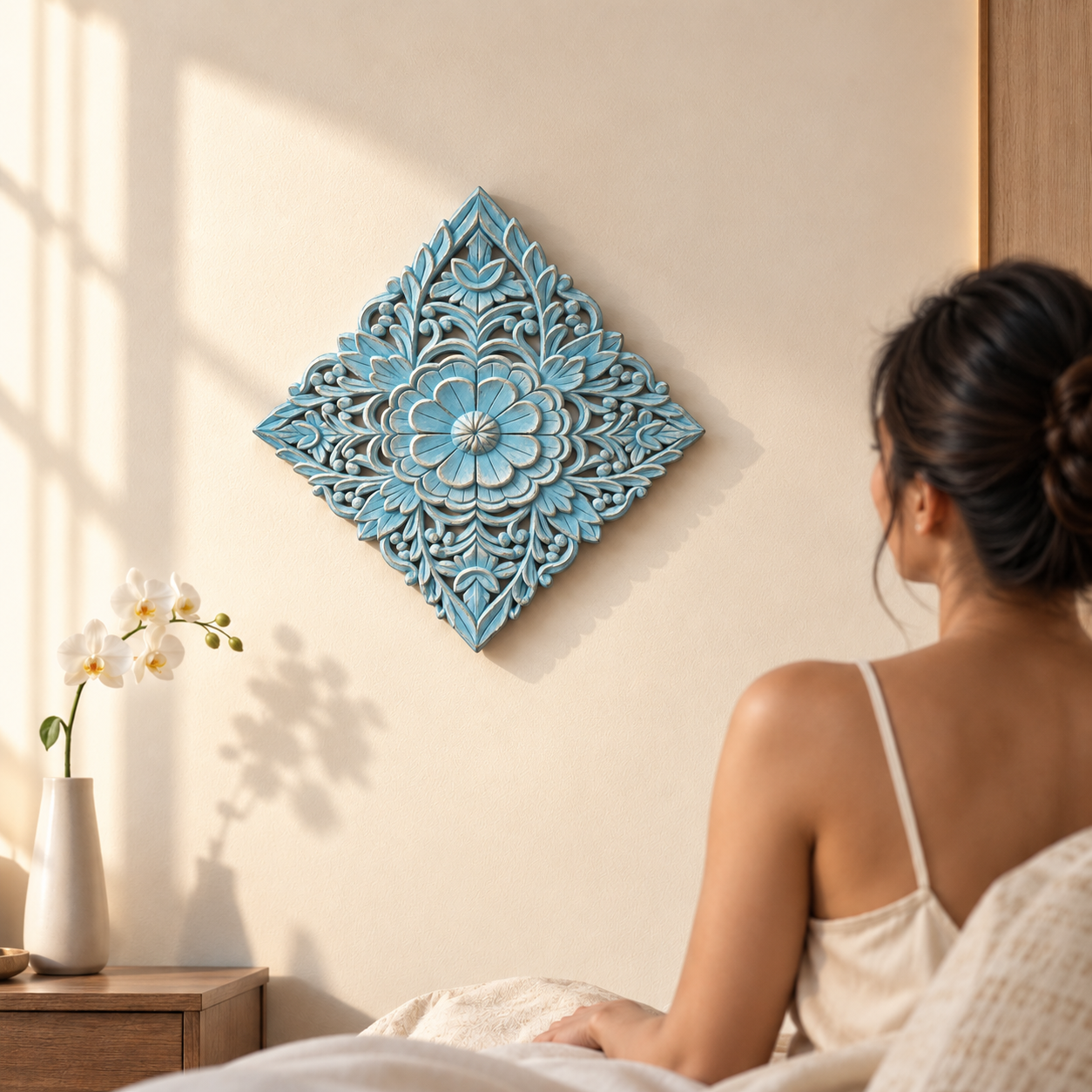 Belle Kusuma Silver in a luxury Dubai home