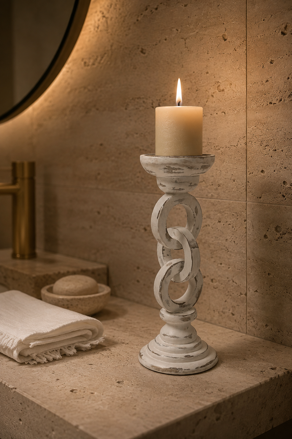 Catena – Ivory Distress in a luxury Dubai home