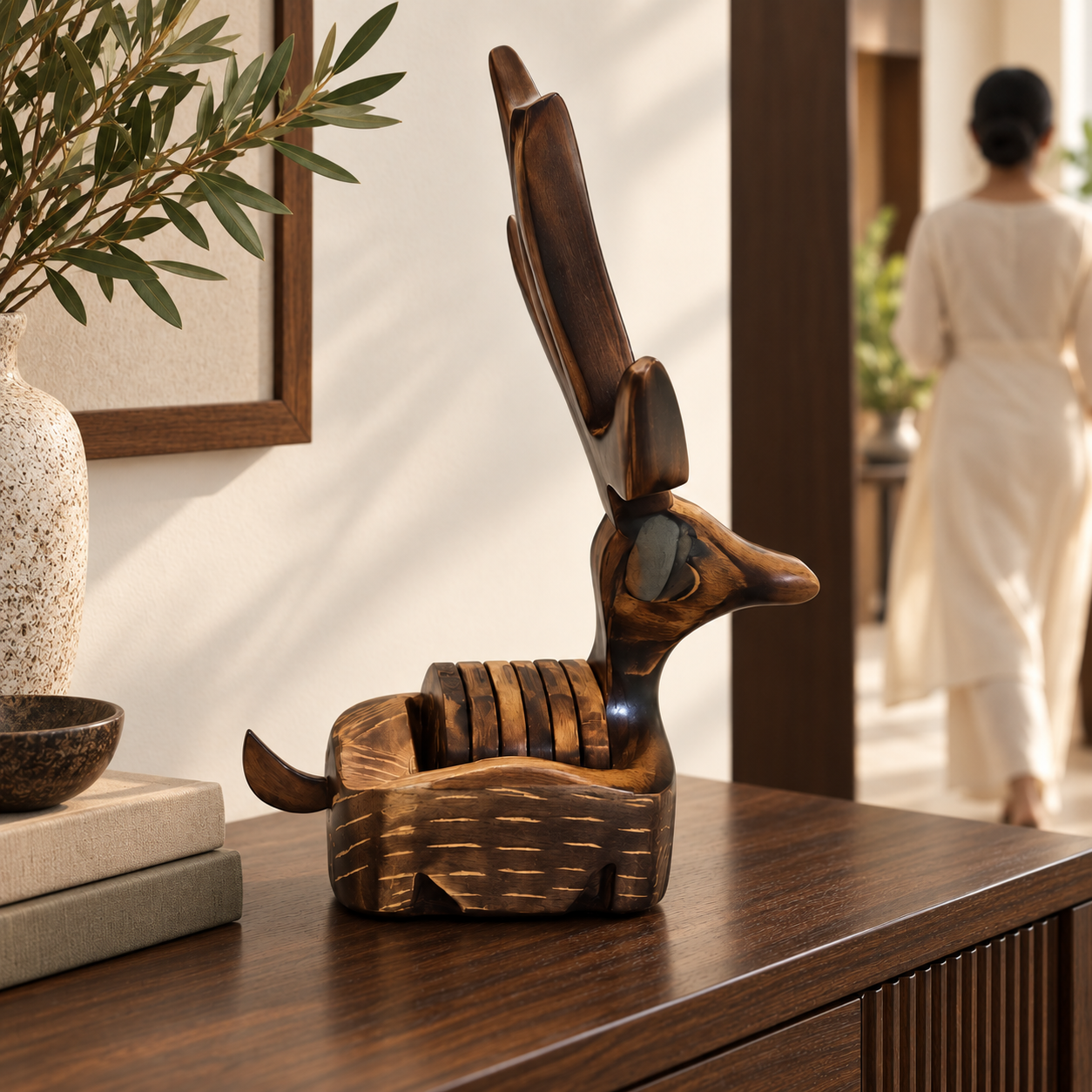 Mriga in a luxury Dubai home