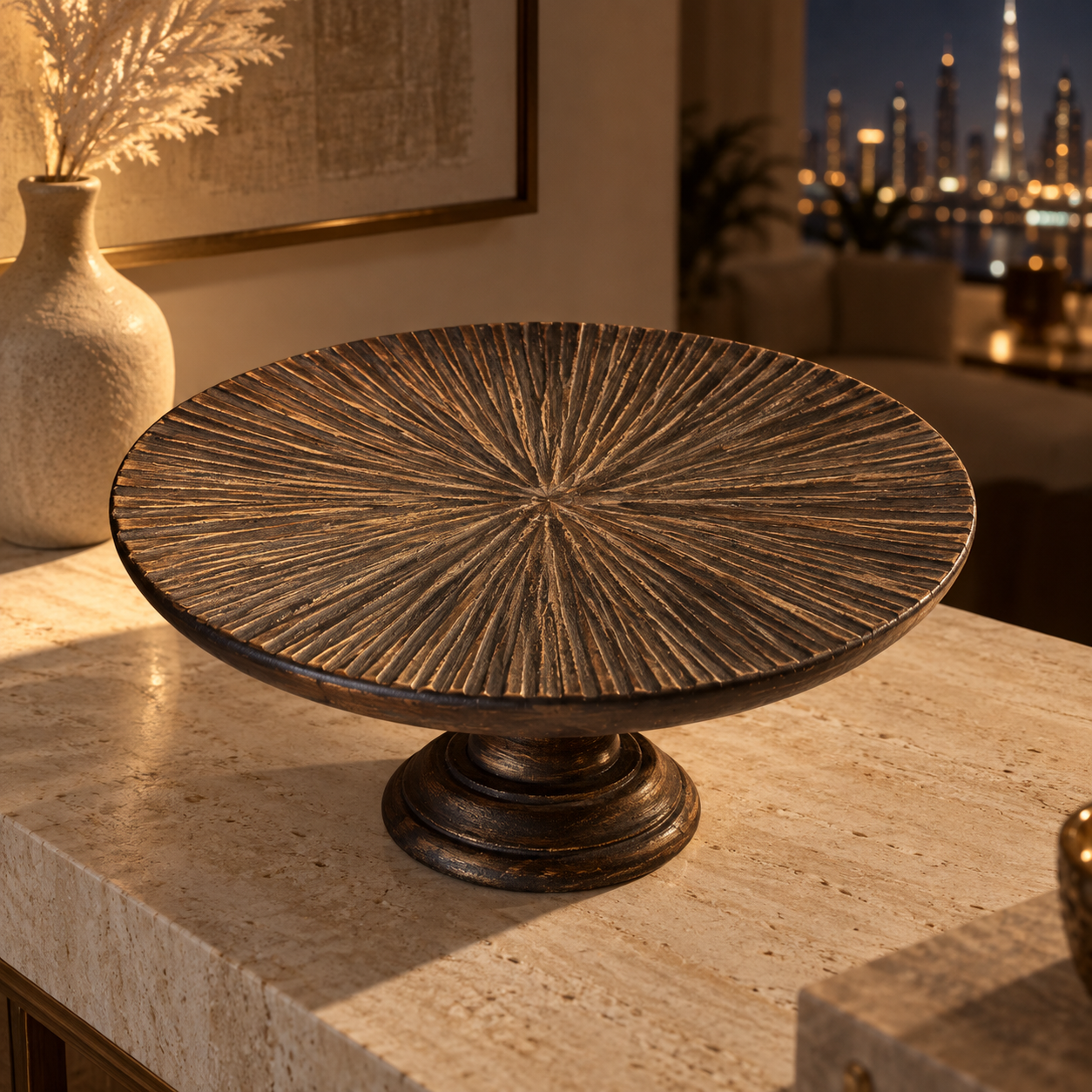 Orluna Walnut in a luxury home