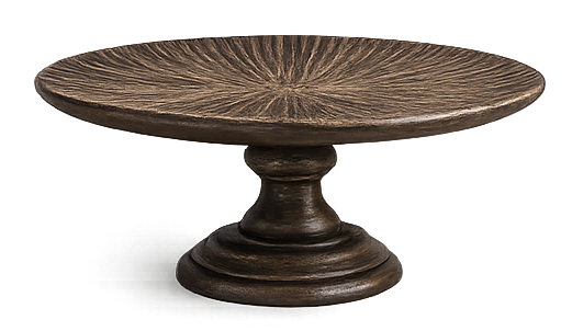 Orluna Walnut Finish cake stand by ELANORA