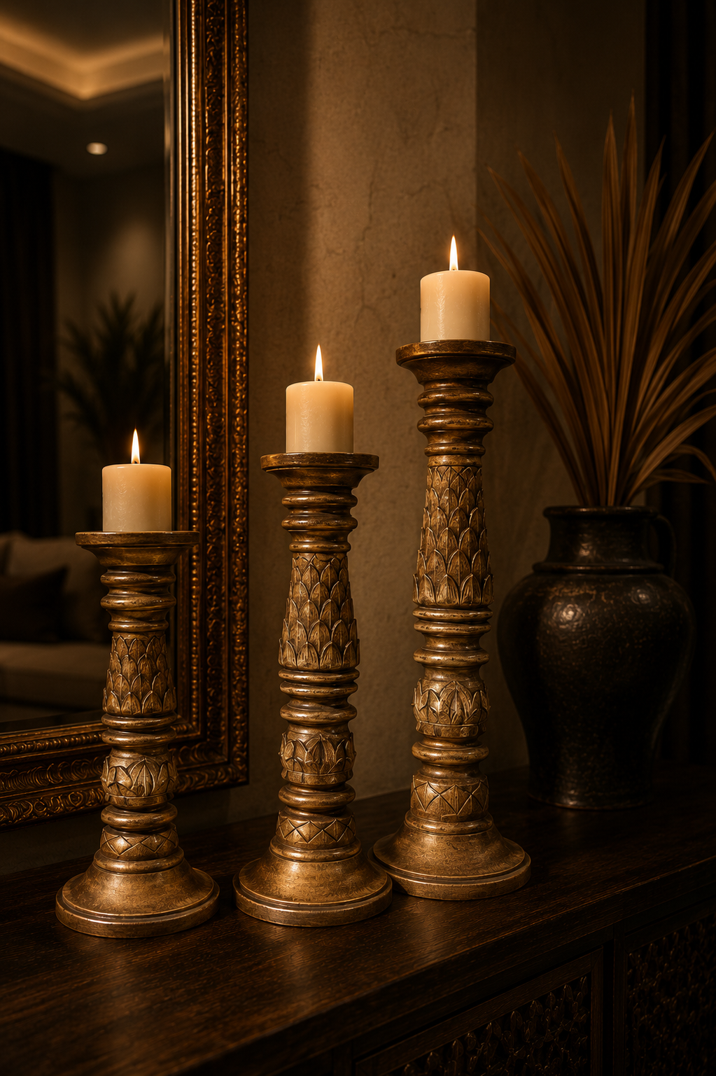 Padma in a luxury Dubai home