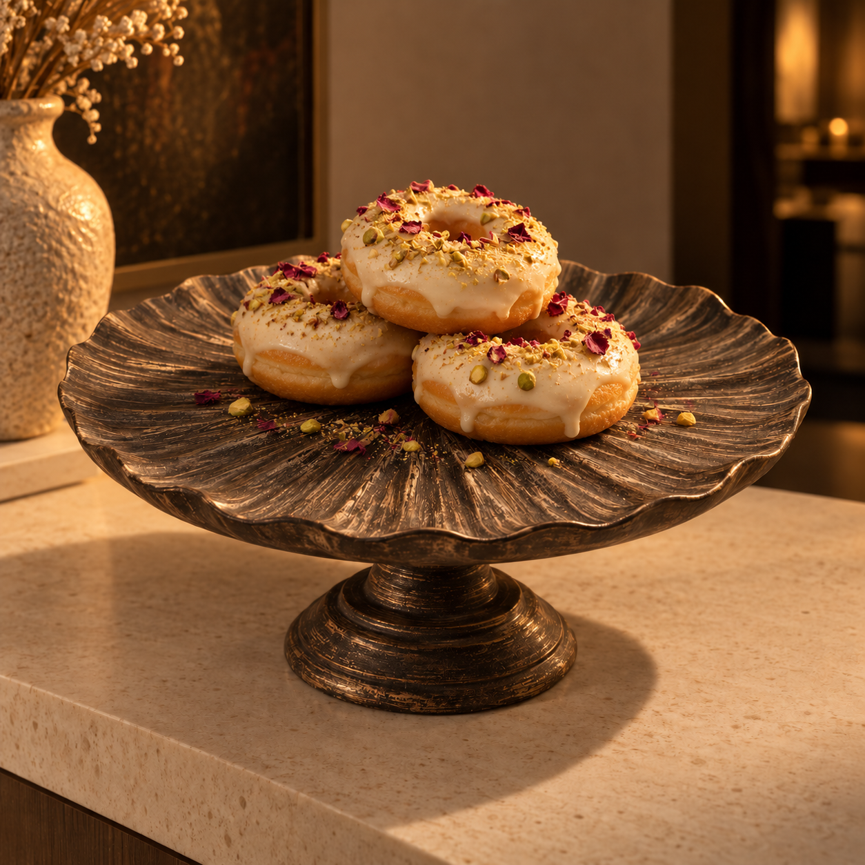 Prabha Kasturi in a luxury home