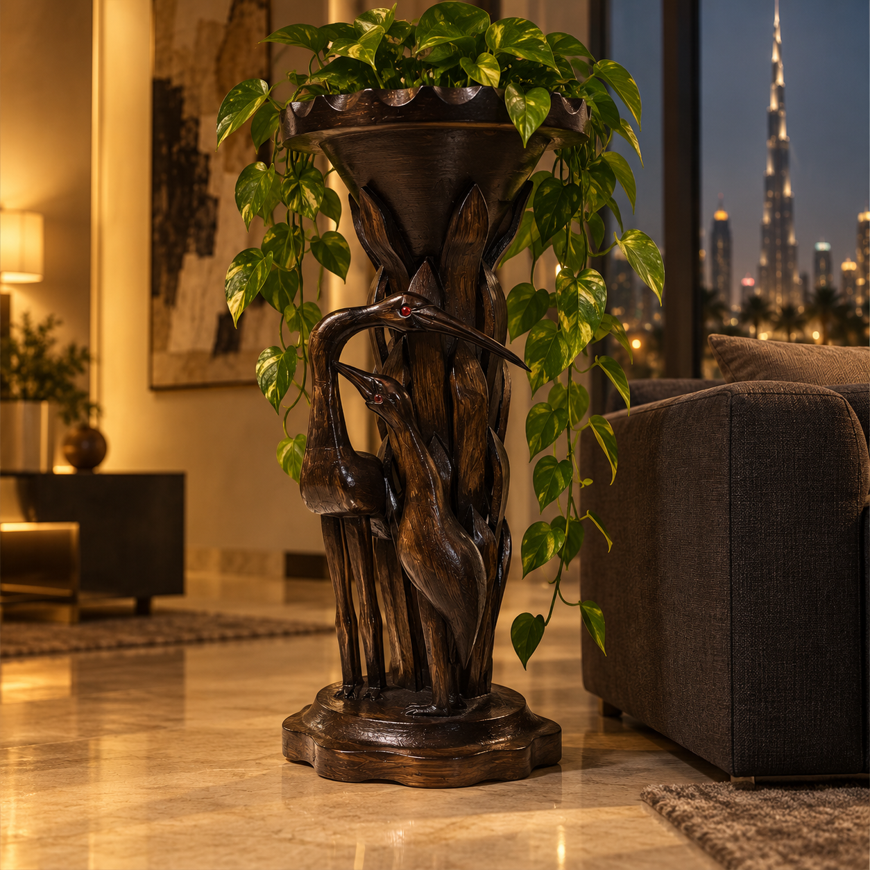 Sarasa in a luxury home