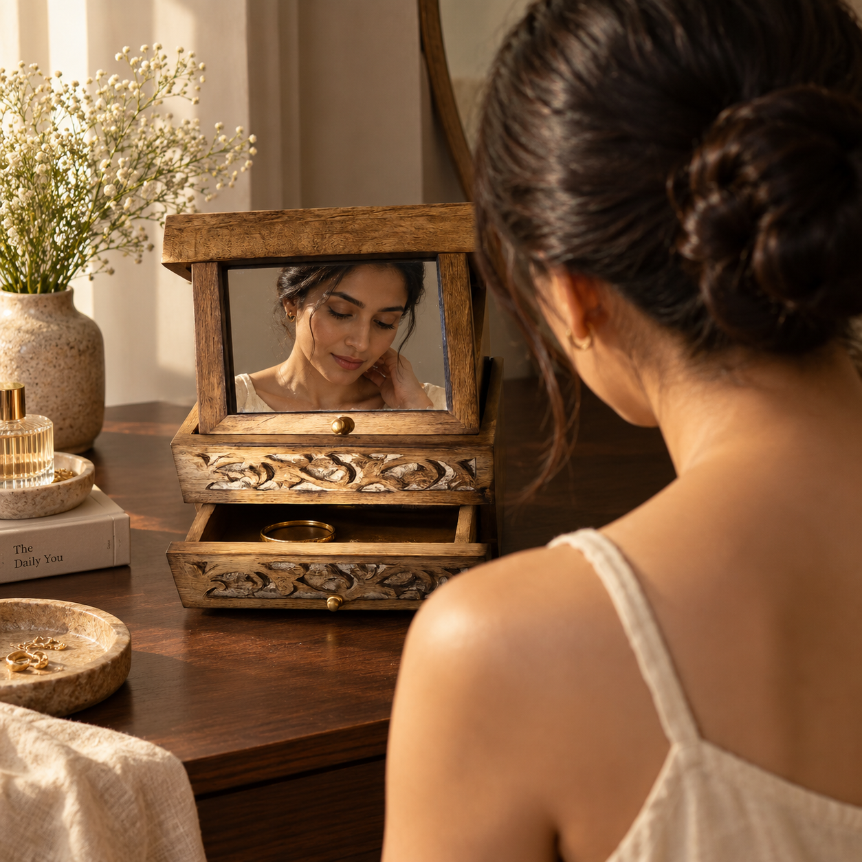 Shringara in a luxury Dubai home