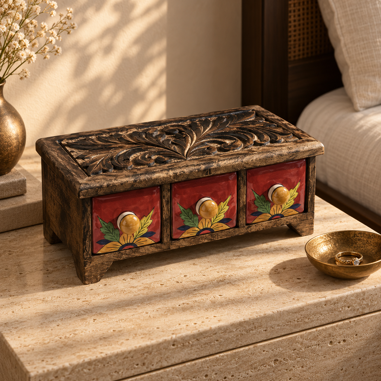 Vistara Terracotta Bloom in a luxury Dubai home