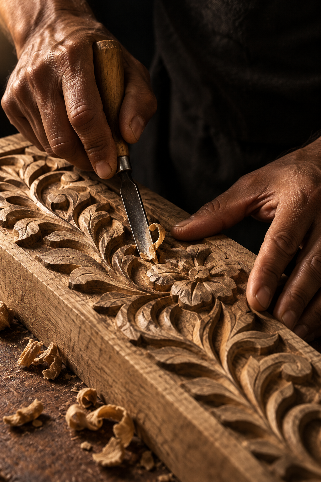 ELANORA handcrafted mango wood wall hooks. Artisan craft